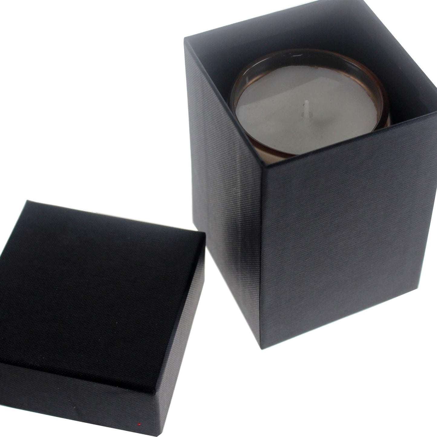 Candle Votive Holder Embossed with Knox Inspired Design Pewter Comes with Candle