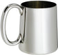 Half Pint Tankard Plain Flat Base "C" Handle, Touchmarked Perfect for Engraving