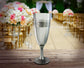 Pewter Celtic Banded Champagne Flute and Wine Goblet 6" 7" Wedding Gift