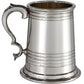 Pewter Extra Heavy Tankard 1 Pint Worcester Deeply Lined Perfect for Engraving