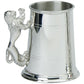 Pewter Tankard Handmade 1pt African Lion Handle Engravable