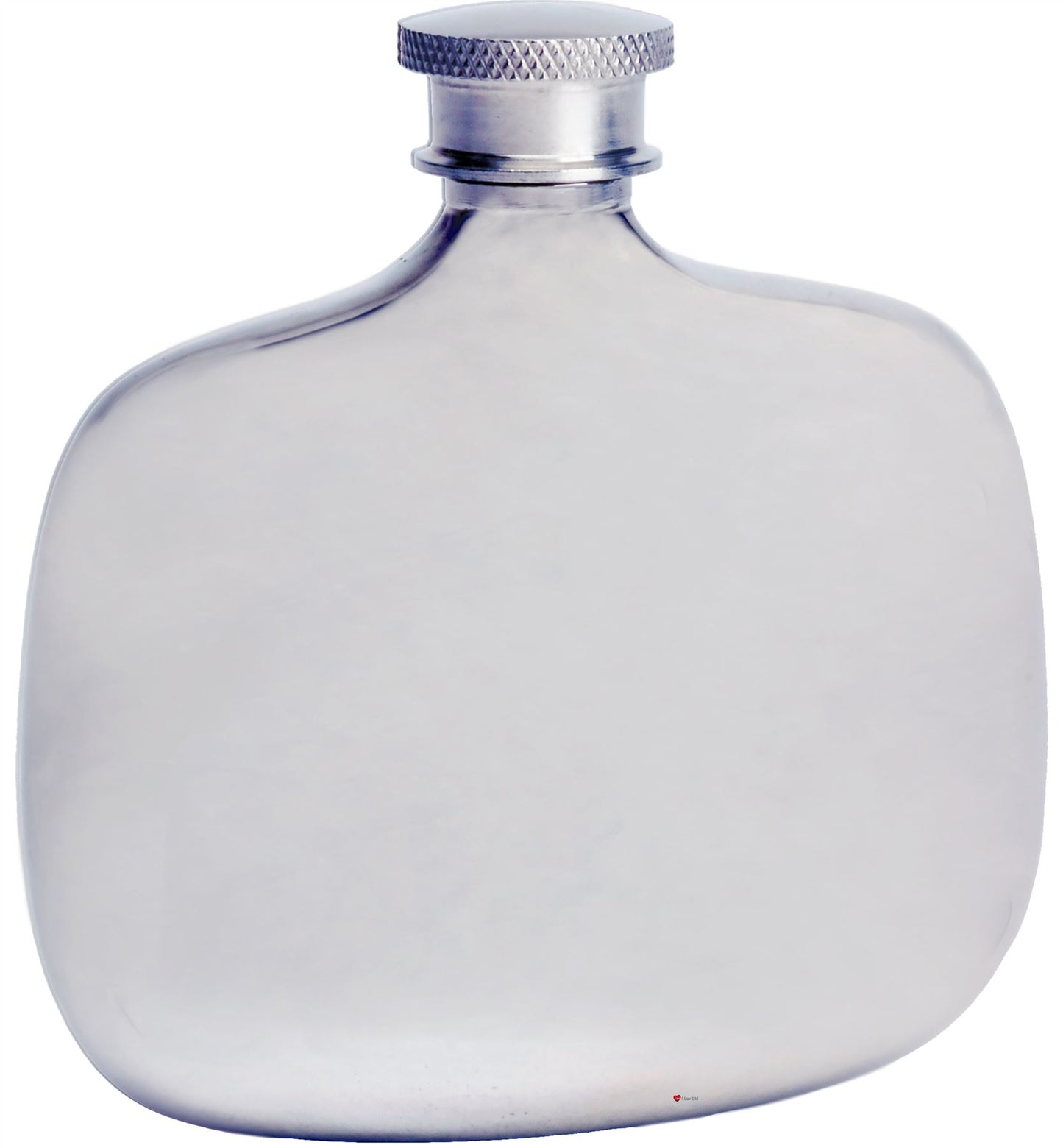 4oz Bottle Hip Flask With Embossed Nouveau Design Art Gift Made From Pewter