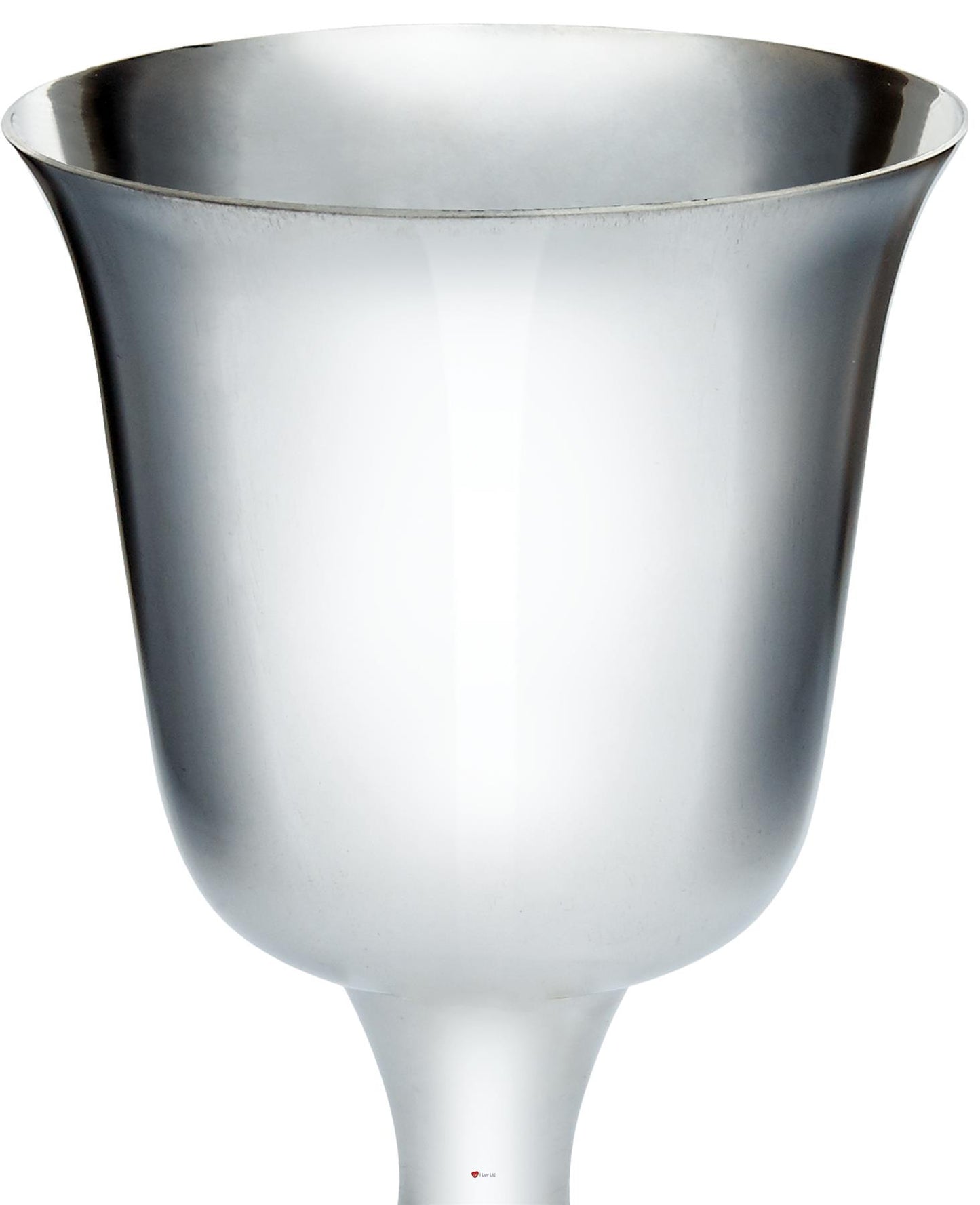 Pewter Goblet Small Bell Shaped 100 ml Spun Bright Finish Perfect for Engraving