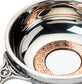 3" 4" Quaich with Scottish Celtic Design Copper Ring Insert Celtic Handle