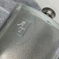 4oz Hip Flask Pewter with Barley Panel Perfect for Engraving