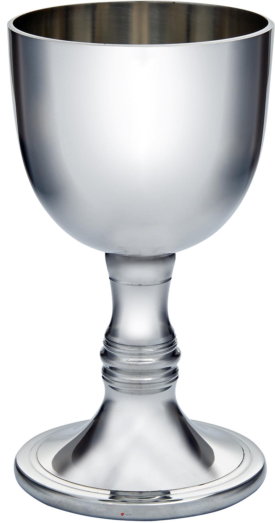 Port Goblet Pewter 100 ml Bright Polished Finish Perfect for Engraving