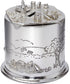 Child's Pewter Money Box Teddy Bears Picnic Embossed Around the Body