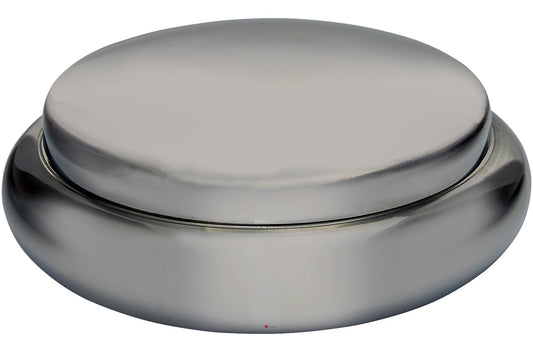 Georgian Plain Pewter Trinket Box Bright Polished Finish Perfect for Engraving