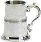 Christening Children's Tankard Pewter Can Celtic Wire Band Ornate Handle