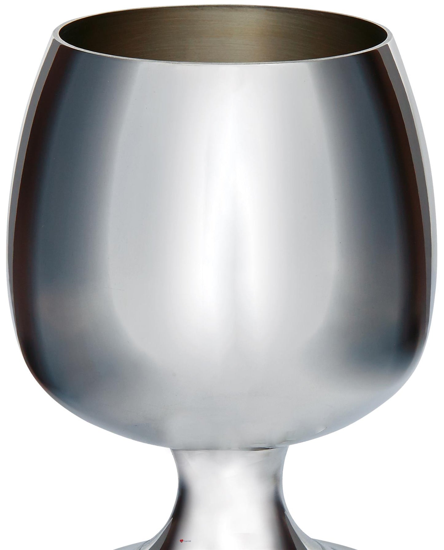 Brandy Goblet Pewter 400ml Bright Polished Finish Perfect for Engraving