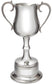 Georgian Sports Trophy Pewter on Integral Plinth 200mm Perfect for Engraving