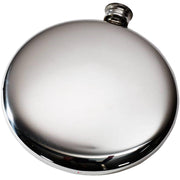 Medium Sized 4oz Scottish Sporran Flask Plain Polished Design