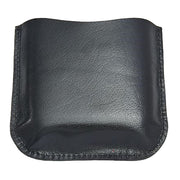 Black Leather Pouch Fits 4oz Pocket Hip Flasks Soft Leather Protects Flask