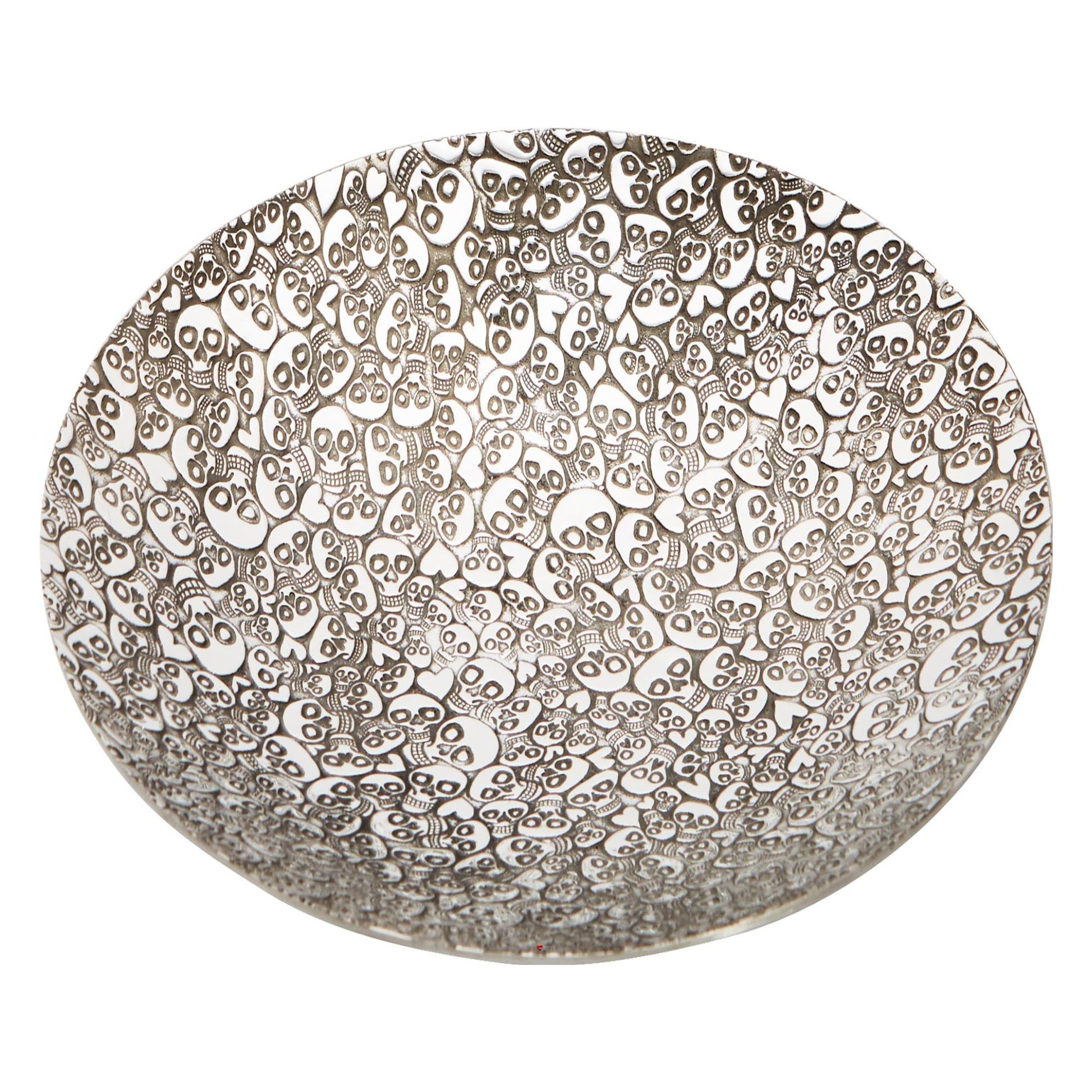 Decorative bowl with intricate pattern on a white background
