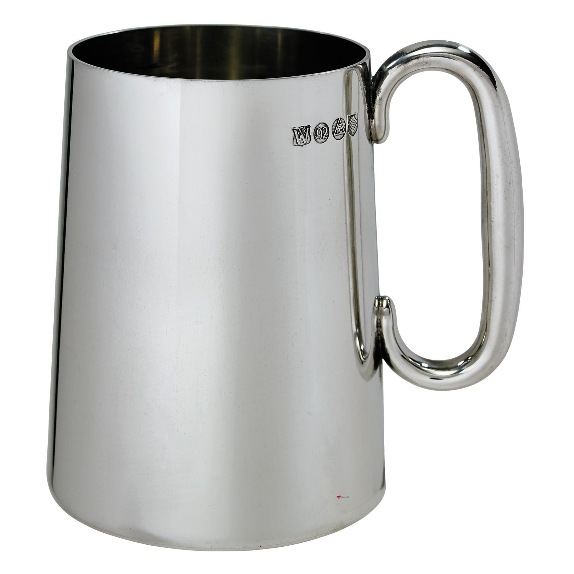 Pewter Tankard 1 Pint Heavy Gauge Imperial and Touchmark Perfect for Engraving