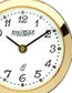 Classic Pendant Watch Open Faced Gold Plated on Chain Standard Number Quartz