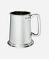 Pint Pewter Tankard with Irish Harp Design and Harp Handle