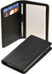 Notepad Holder Black Leather Card Wallet Pad and Pen