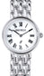 Sterling Silver Round Ladies Presentation Watch on Matching Solid Link Bracelet