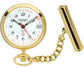 Classic Nurses Fob Pendant Watch Standard Numerals - Gold Plated - Gift Box