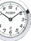 Classic Pendant Fob Watch Open Face Chrome Plated Standard Numerals Quartz