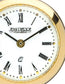 Classic Pendant Watch Open Faced on Chain Gold Plated Roman Numerals Quartz